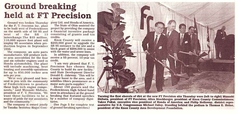 ftp-ground-breaking-press-clipping Press image of FTP ground Breaking